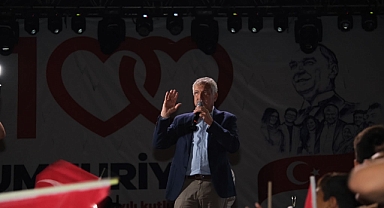 Başkan Zeydan Karalar, “Yaşasın Cumhuriyet”