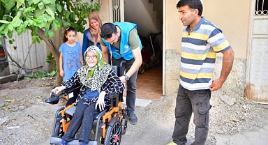 İrem Dönmez'e akülü sandalye