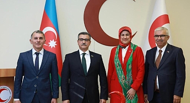Türk Kızılay Azerbaycan Kızılay ile bir araya geldi
