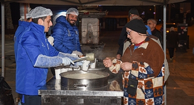 Sabah çorbası Bilge Başkan'dan