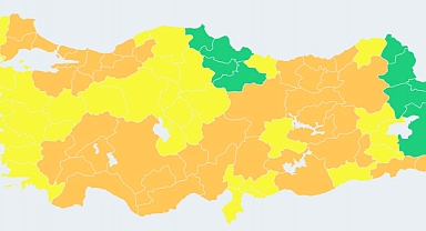 Yurt genelinde kuvvetli yağış ve fırtına uyarısı