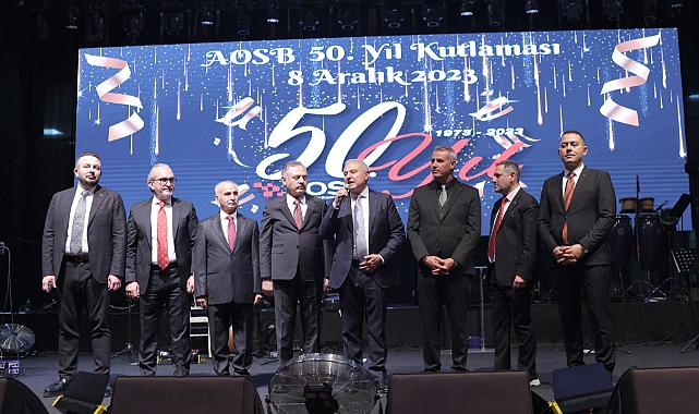 AOSB 50. Yılını projelerle taçlandırıyor