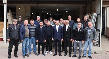Başkan Kocaispir, esnaf ve vatandaşlarla buluştu