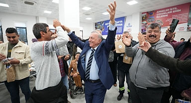Bilge Başkan Akay, engelli çalışanlarla buluştu