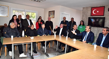 Soner Çetin dert dinledi