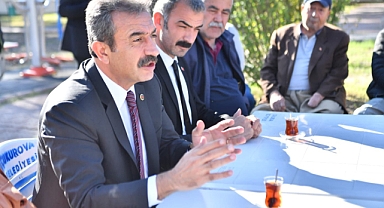 Soner Çetin Yüzüncüyıl’da vatandaşlarla buluştu