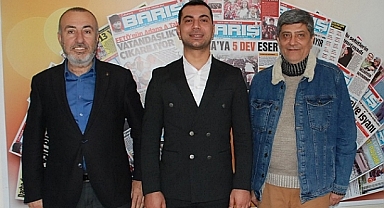 Gökhan Üney'den gazetemize ziyaret