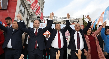 Kocaispir'e coşkulu karşılama