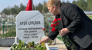 Deprem şehitleri Ceyhan’da anıldı