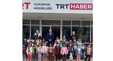 Miniklerden TRT’ye ziyaret
