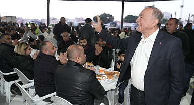 Barbaros kapalı semt pazarına ''coşkulu'' açılış