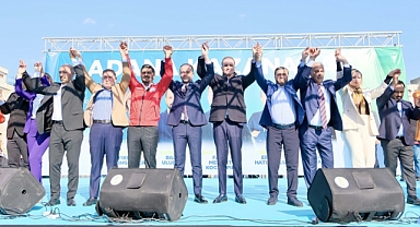 Cumhur İttifakı adaylarının gövde gösterisi