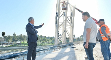 Karalar, Yavuzlar Köprüsü’nde çalışmaları denetledi