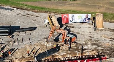 Yedigöze İçme Suyu Arıtma Tesisi’nin yapımı devam ediyor