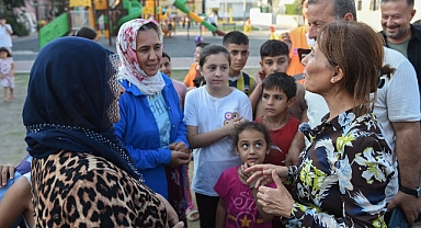 Başkan Tekin, vatandaş ile iç içe