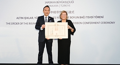 Güler Sabancı’ya Japonya’dan nişan