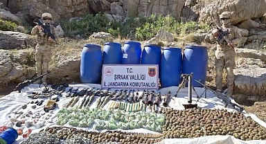Terör örgütünün sığınakları imha edildi
