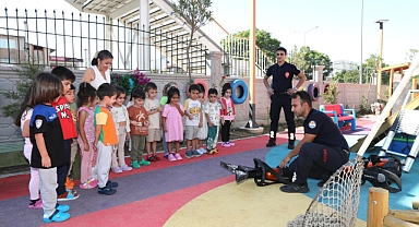 Yüreğirli Miniklere İtfaiye Eğitimi