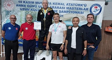 Adanalı masterler yüzmede rekorlar kırdı