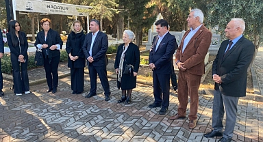 Ege Bağatur Mezarı başında anıldı