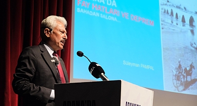 Prof. Pampal, “Depreme hazırlıklı olmalıyız''