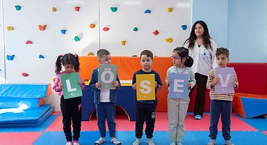 Seyhan kreşlerindeki çocuklara 'lösemi' farkındalığı