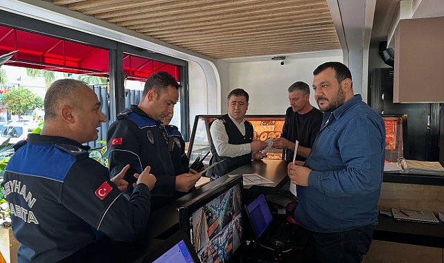 Seyhan Belediyesi zabıtasından yılbaşı denetimi