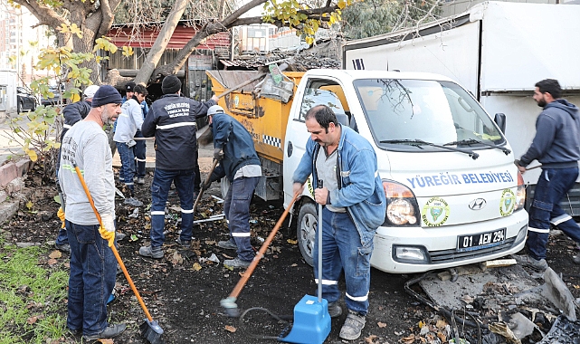 Büyükşehir ve Yüreğir Belediyesi’nden ortak temizlik çalışması