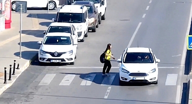 Yaya önceliğine uymayan 71 bin sürücüye ceza