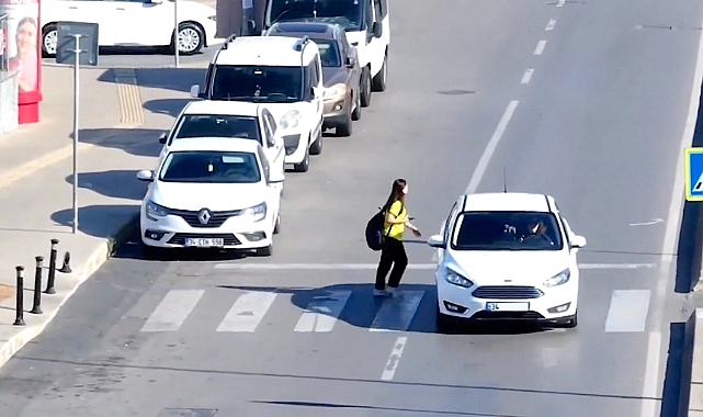 Yaya önceliğine uymayan 71 bin sürücüye ceza