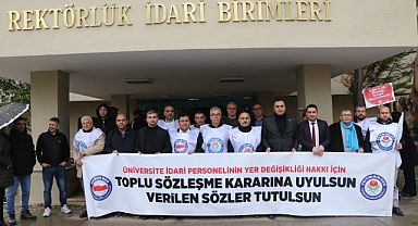 Eğitim-Bir-Sen eylem yaptı