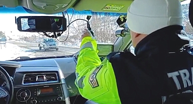 Trafikte denetlenen altı araçtan biri ceza yedi