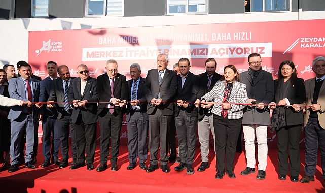 Yeni Merkez İtfaiye Binası’nın açılışı yapıldı