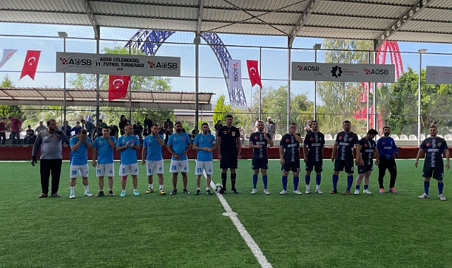 AOSB Futbol Turnuvası başladı