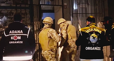 Dört ilde 'çete' operasyonları: 158 gözaltı