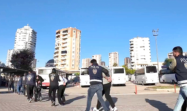 Mersin'de siber suçlar operasyonu:182 gözaltı