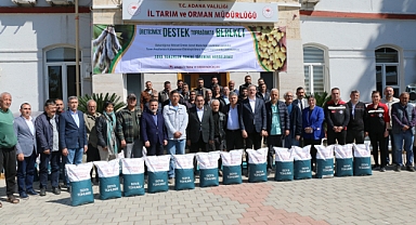 Üreticiye 653 ton tohum desteği