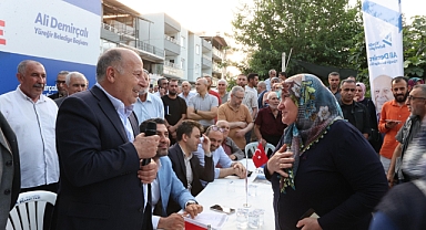 Başkan Demirçalı'dan 10 günde 10 mahalleye ziyaret