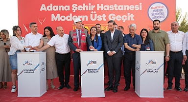 Adana’nın ilk yürüyen merdivenli yaya üst geçidi olacak