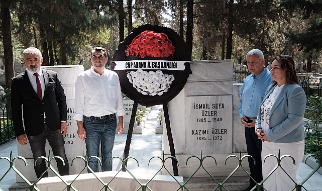 Cumhuriyet tarihinin ilk Milli Eğitim Bakanı Özler anıldı