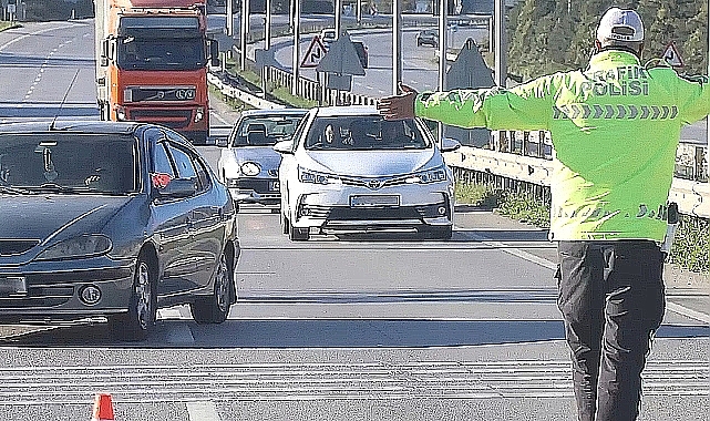 Durdurulan araçların yüzde 13'üne işlem yapıldı