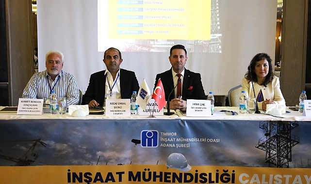 İnşaat Mühendisliği Çalıştayı Düzenlendi