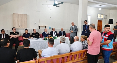 Vali Köşger, vatandaşlarla bir araya geldi