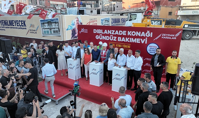 Dıblanzade Konağı Gündüz Bakımevi’nin temeli atıldı