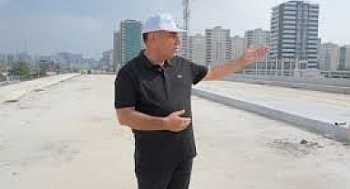 Geçer, Öğretmenler Bulvarı'ndaki kavşak çalışmalarını denetledi