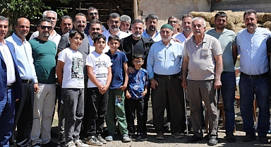 AK Parti İl Başkanı Dağlı, Tufanbeyli'de