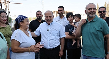 Başkan Demirçalı'ya Havutlu'da sevgi seli