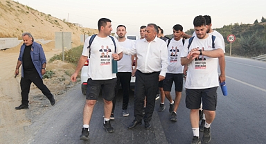 Geçer’den Özgürlük Yürüyüşü’ndeki gençlere destek