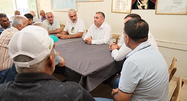 Güngör Geçer Tufanbeyli’de incelemelerde bulundu 