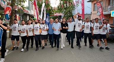 Özgürlük Yürüyüşü 118. kilometresinde